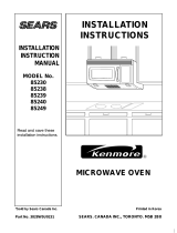 LG MV-187 Installation guide