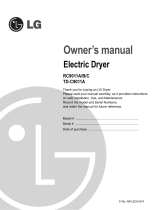 LG TD-C9011A Owner's manual