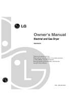 LG TDD16515 Owner's manual