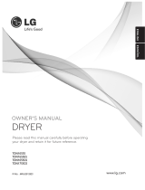 LG TDN1753GS Owner's manual