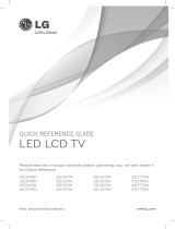 LG 47LT770H Owner's manual