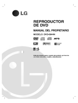 LG DVD-6944N Owner's manual