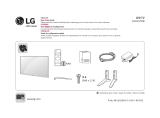 LG 32LH570B Owner's manual