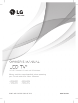 LG 42LN5390 User manual