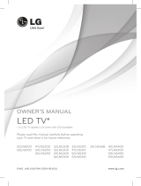 LG 42LN5400 Owner's manual