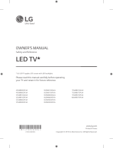 LG 86SM9070PUA Owner's manual
