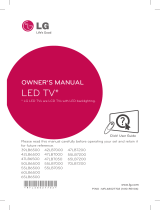 LG 50LB6500 User manual