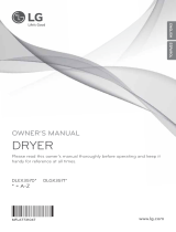 LG DLGX3571V Owner's manual