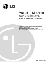 LG WF-T1011TP User manual