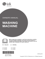 LG WT15DSBP Owner's manual