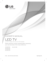 LG 32LN570B Owner's manual