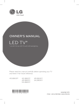 LG 40UB800T Owner's manual