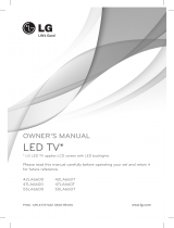LG 55LA660T Owner's manual