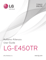 LG LGE450TR User guide
