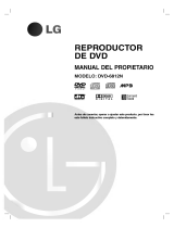 LG DVD-6812N Owner's manual