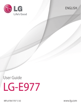 LG LGE977.ACLRWH User manual