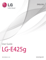 LG E425 User manual