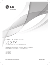 LG 55LA8600 Owner's manual