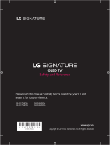 LG OLED65W8PSA Owner's manual