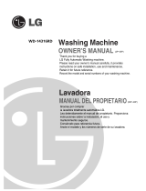 LG WD-14316RD Owner's manual