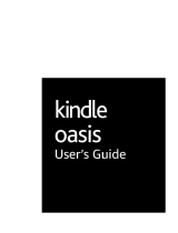 Amazon Kindle Oasis User manual