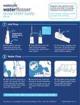 Waterpik Costco Ultra Plus and Cordless Select Water Flosser Combo Quick start guide