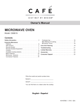 Cafe  CEB515P2NSS  Owner's manual