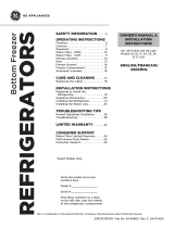 GE Appliances  GFE26JEMDS  Owner's manual