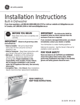 GE Appliances GSD2100VBB User manual