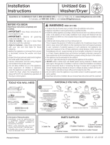 GE GTUN275GMWW Installation guide