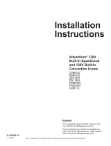 GE CWB7030SLSS Installation guide