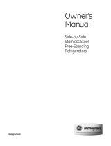 GE ZFSB23DXSS Owner's manual