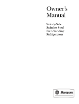 Monogram ZFSB25DTSS User manual
