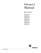Monogram ZBD6700GWW User manual