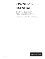 Monogram ZSC1202J3SS Owner's manual