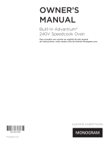 Monogram ZSC2201JSS Owner's manual