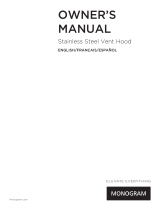 GE Monogram ZV750SPSS Owner's manual
