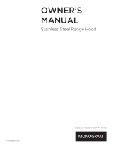 Monogram ZV950SDSS Owner's manual