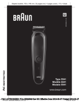 Braun MGK 5060 User manual