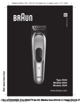 Braun MGK 5080 User manual