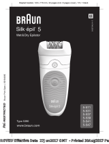 Braun 5-511,  5-531,  5-537,  5-539,  5-541,  5-547,  Wet & Dry Epilator,  Silk-épil 5 User manual