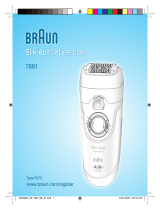 Braun 7681,  Silk-épil Xpressive User manual
