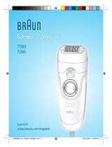 Braun 7280,  7285,  Silk-épil Xpressive User manual