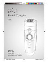 Braun 7280, Silk-épil Xpressive User manual