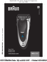 Braun MG 5090 User manual