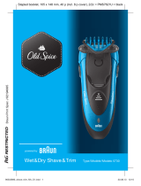 Braun shave&trim, Old Spice User manual