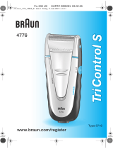 Braun 4776, TriControl S User manual