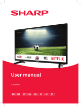 Sharp LC-40UG7252E User manual