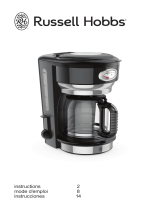 Russell Hobbs CM3100WTR Retro Style White 8-Cup Serving Coffeemaker Owner's manual