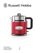 Russell Hobbs KE5550RDR Retro Style Red 1.7L Electric Kettle User manual